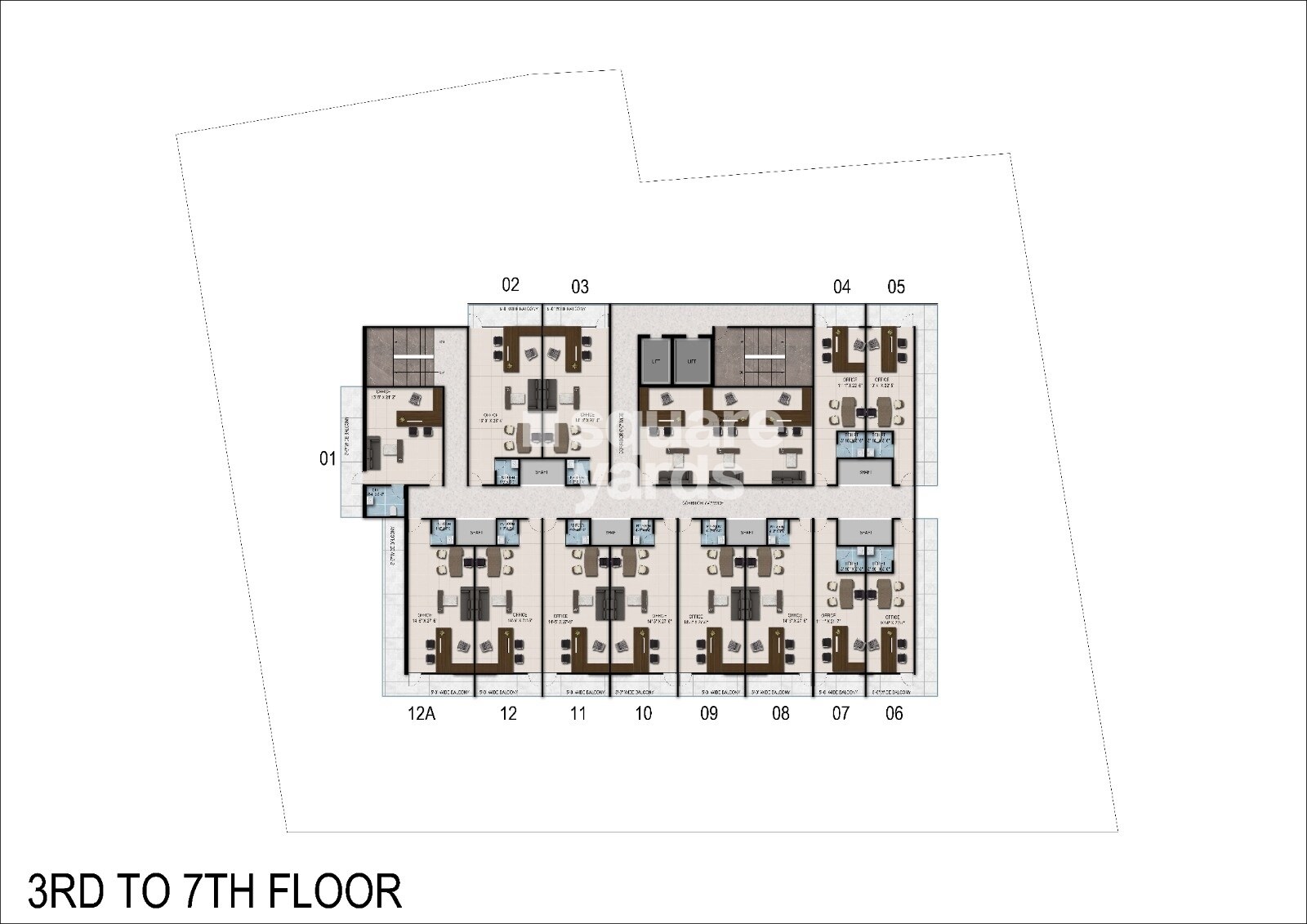 ASR Central Avenue Floor Plans 2