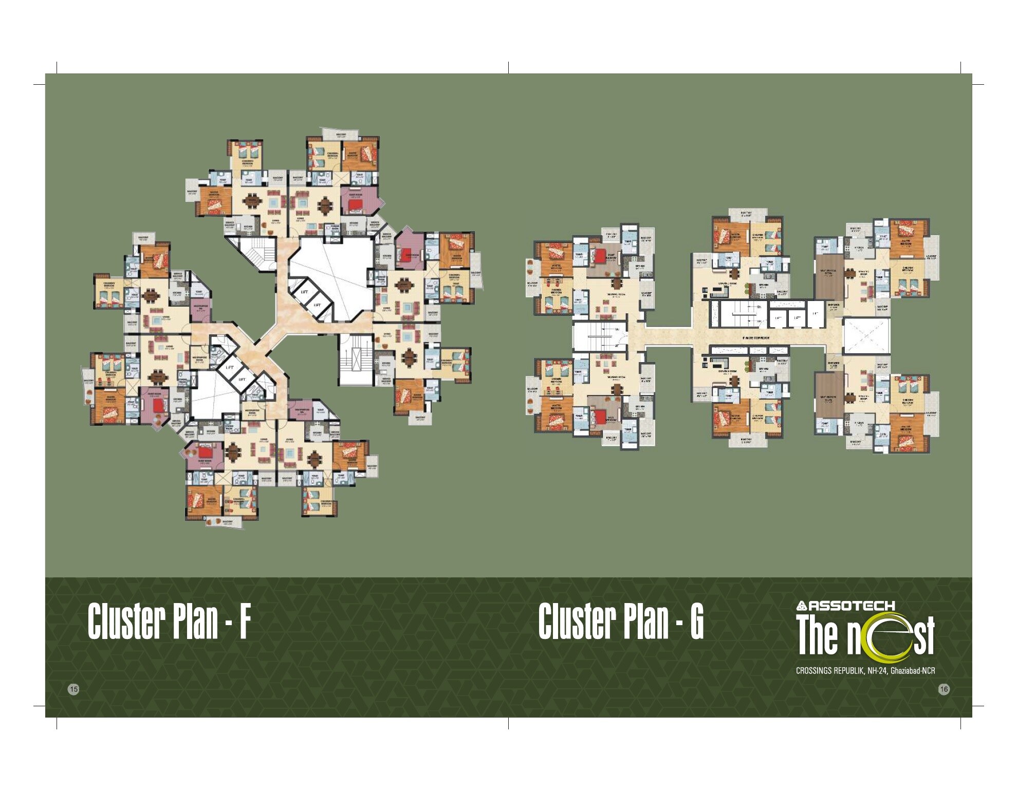 Assotech The Nest Floor Plans