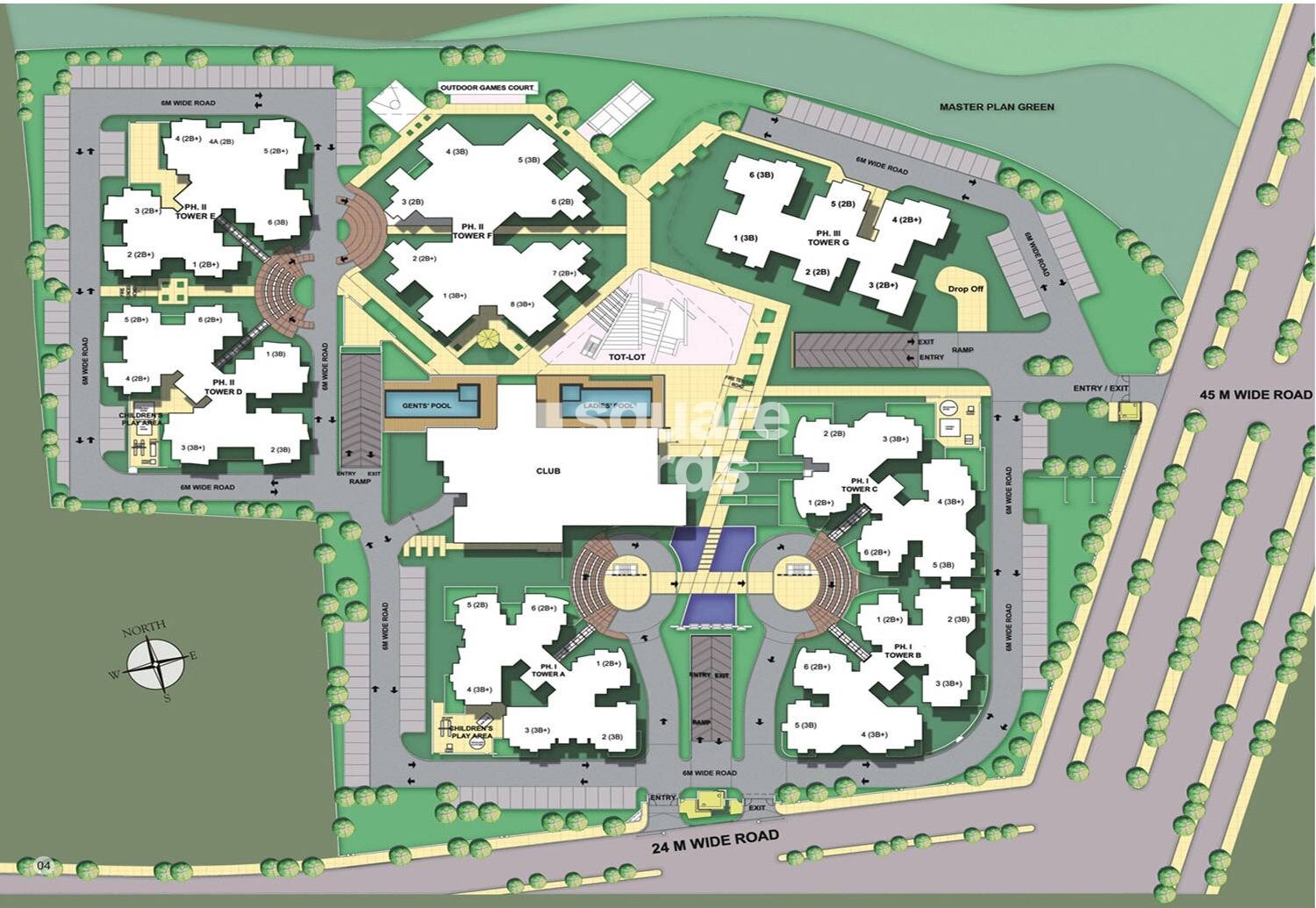 Assotech The Nest Master Plan Image