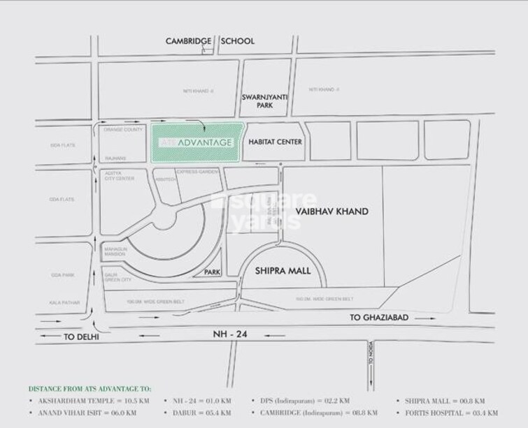 ATS Advantage Location Image