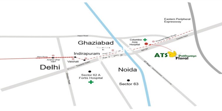 ATS Floral Pathways Location Image