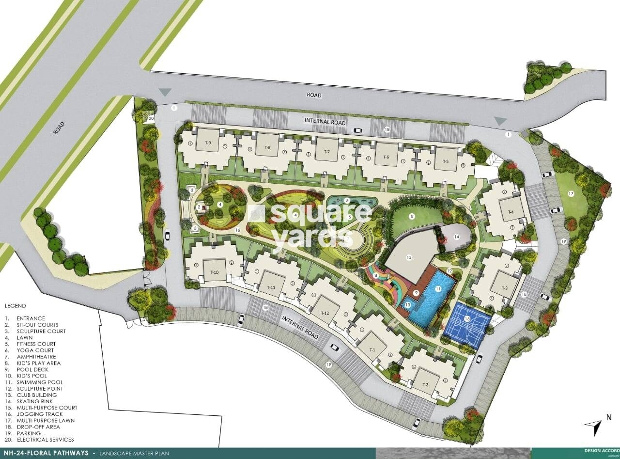 ATS Floral Pathways Master Plan Image