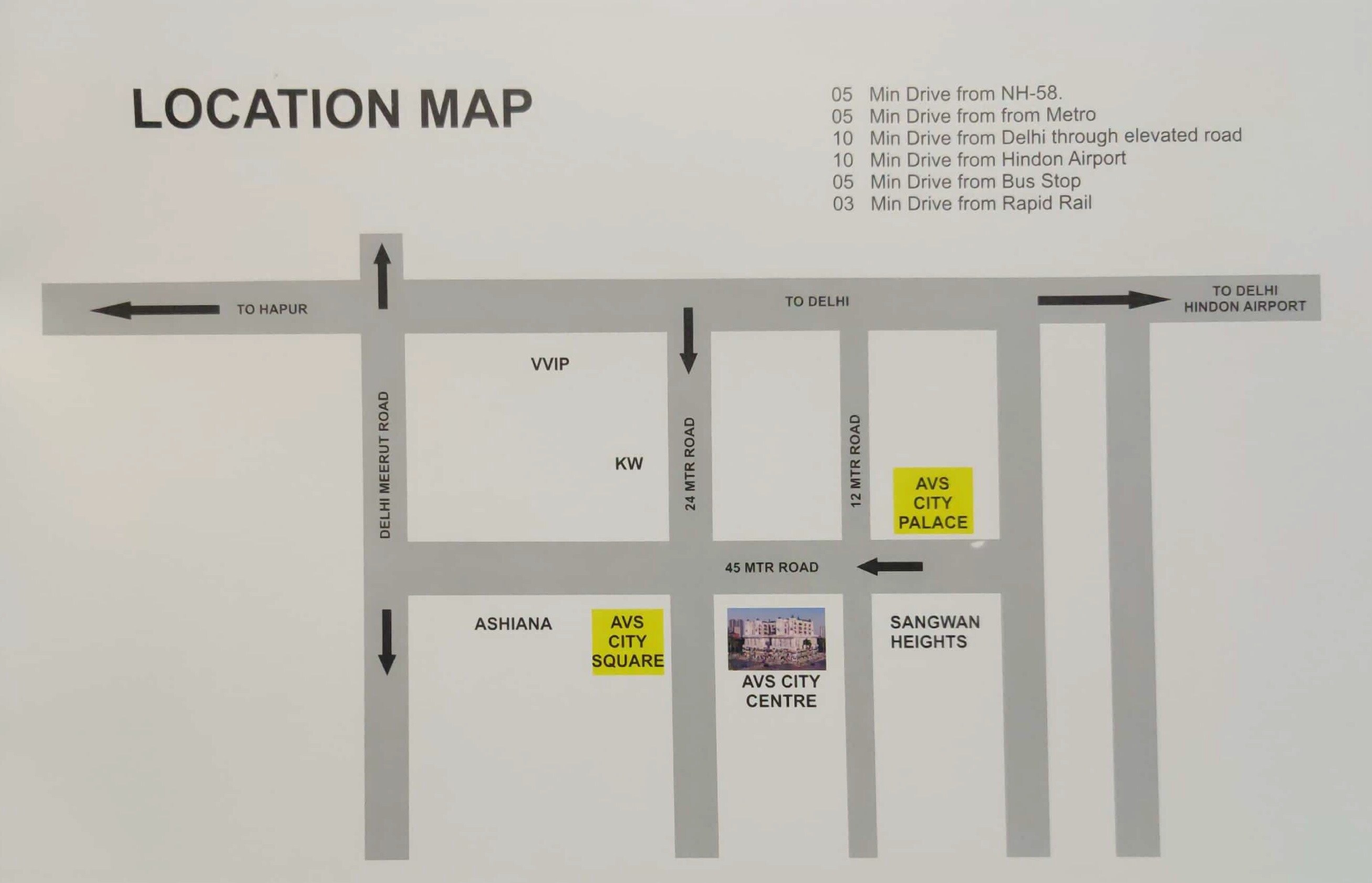 AVS City Centre Location Image