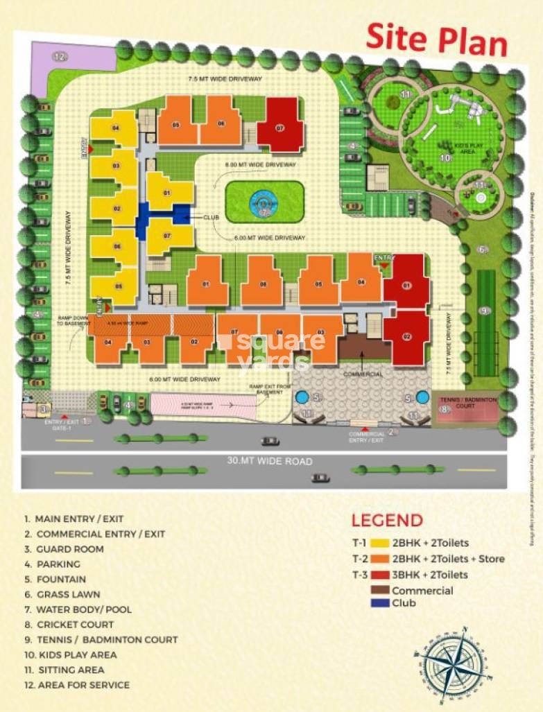 Bankey Bihari Aggarwal Heights Master Plan Image