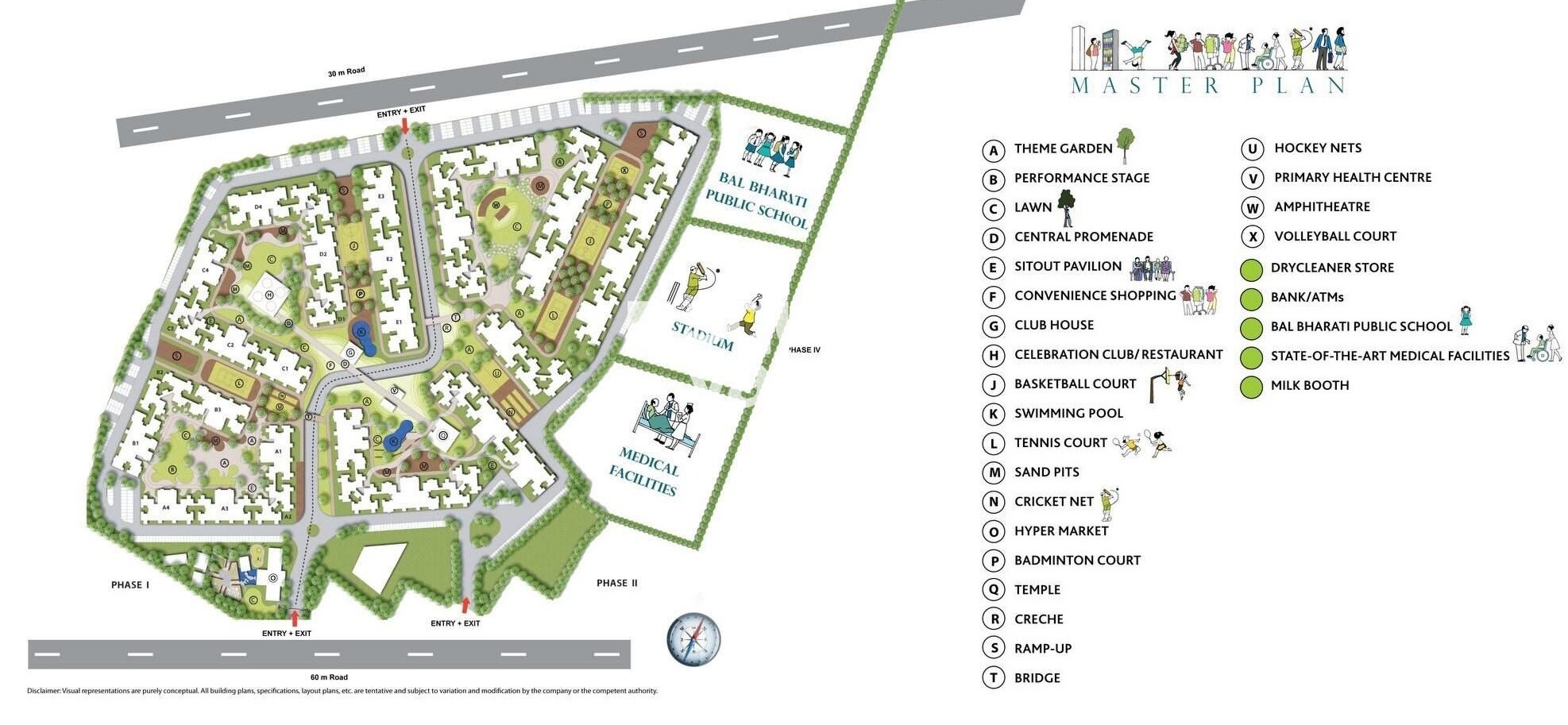 BCC Bharat City Phase I Master Plan Image