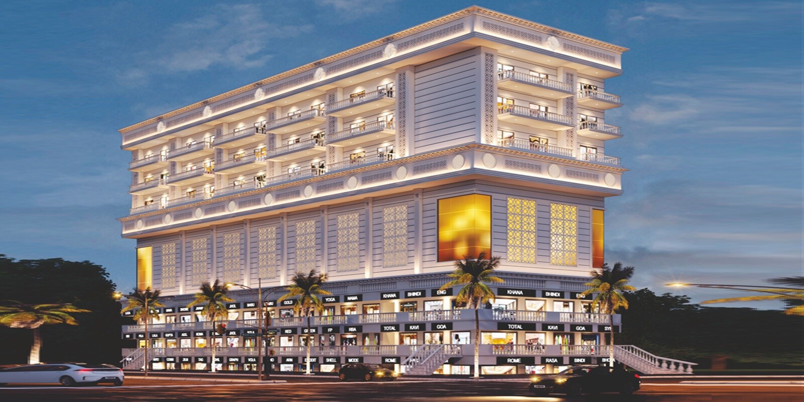 Bluemoon Central residential project in Raj Nagar Extension