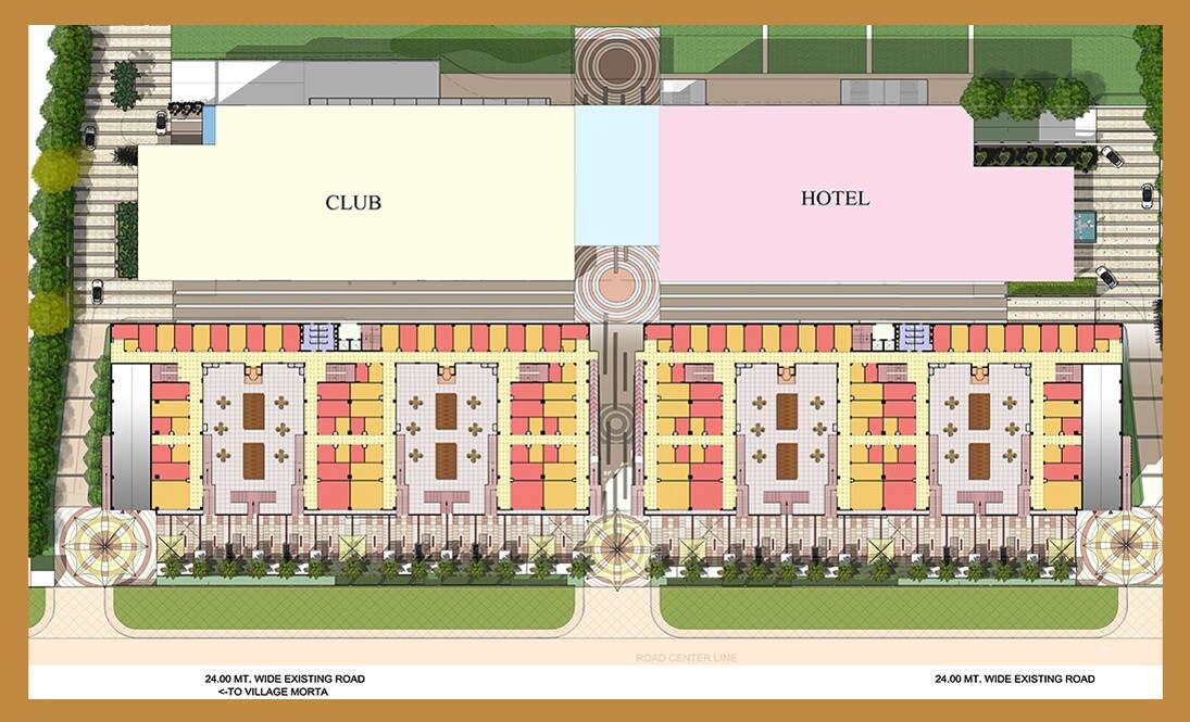 Capable-The-Emporia_a street scene with a train on the tracks
