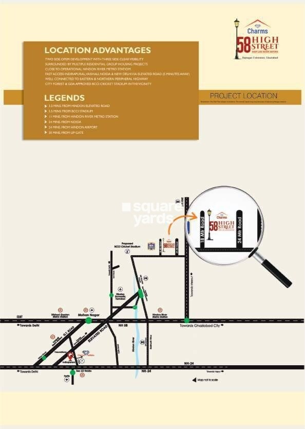 Charms 58 High Street Location Image