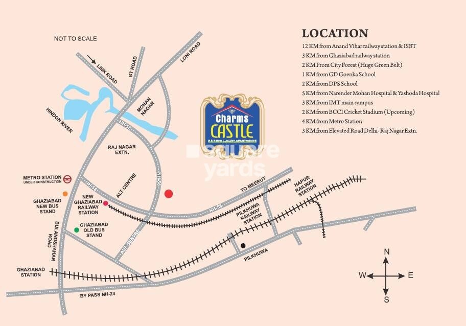 Charms Castle Location Image