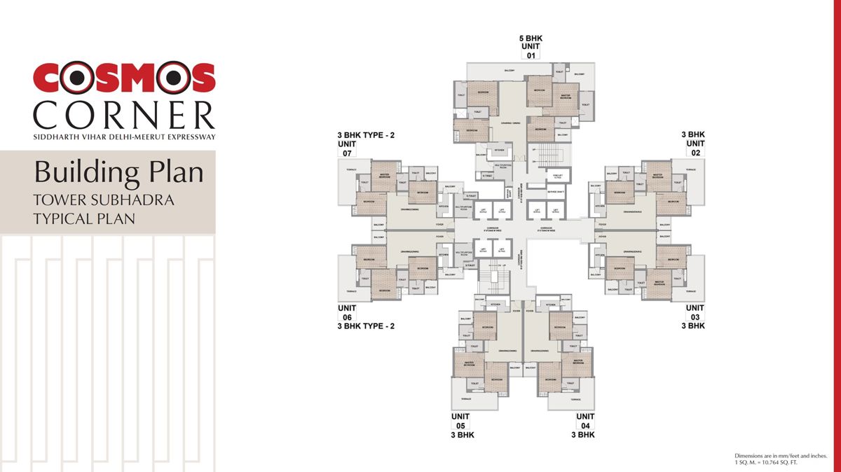 Cosmos Corner Floor Plans 2