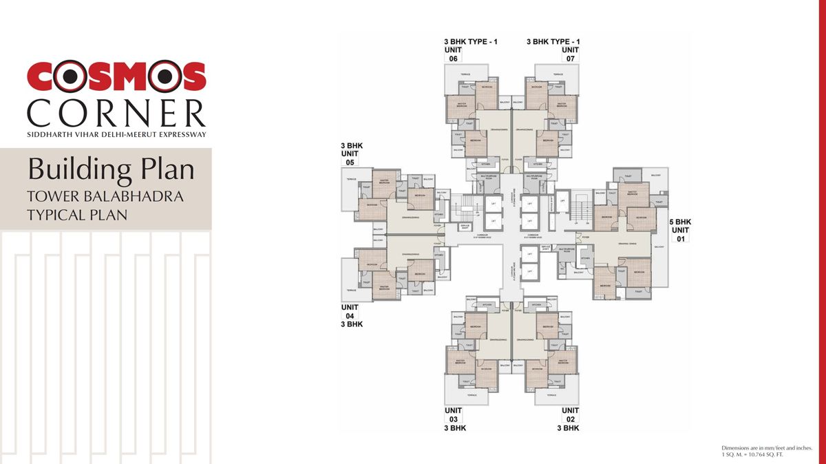 Cosmos Corner Floor Plans 3