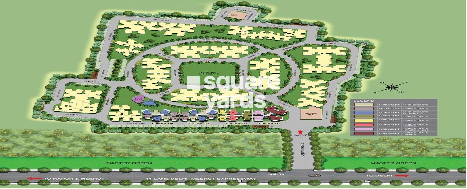 Divyansh Onyx Phase 2 Master Plan Image