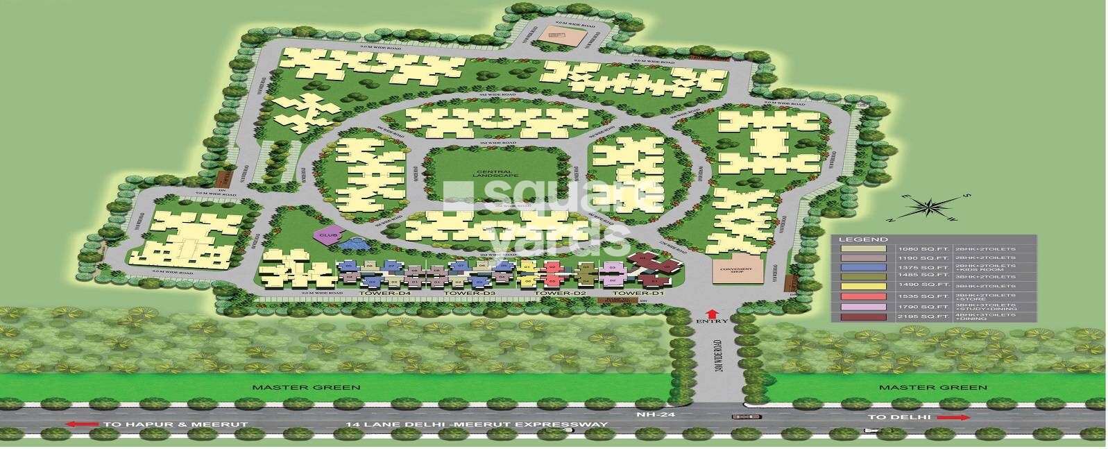 Divyansh Onyx Master Plan Image