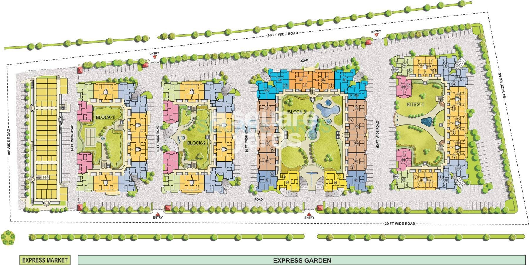 Express Garden Master Plan Image