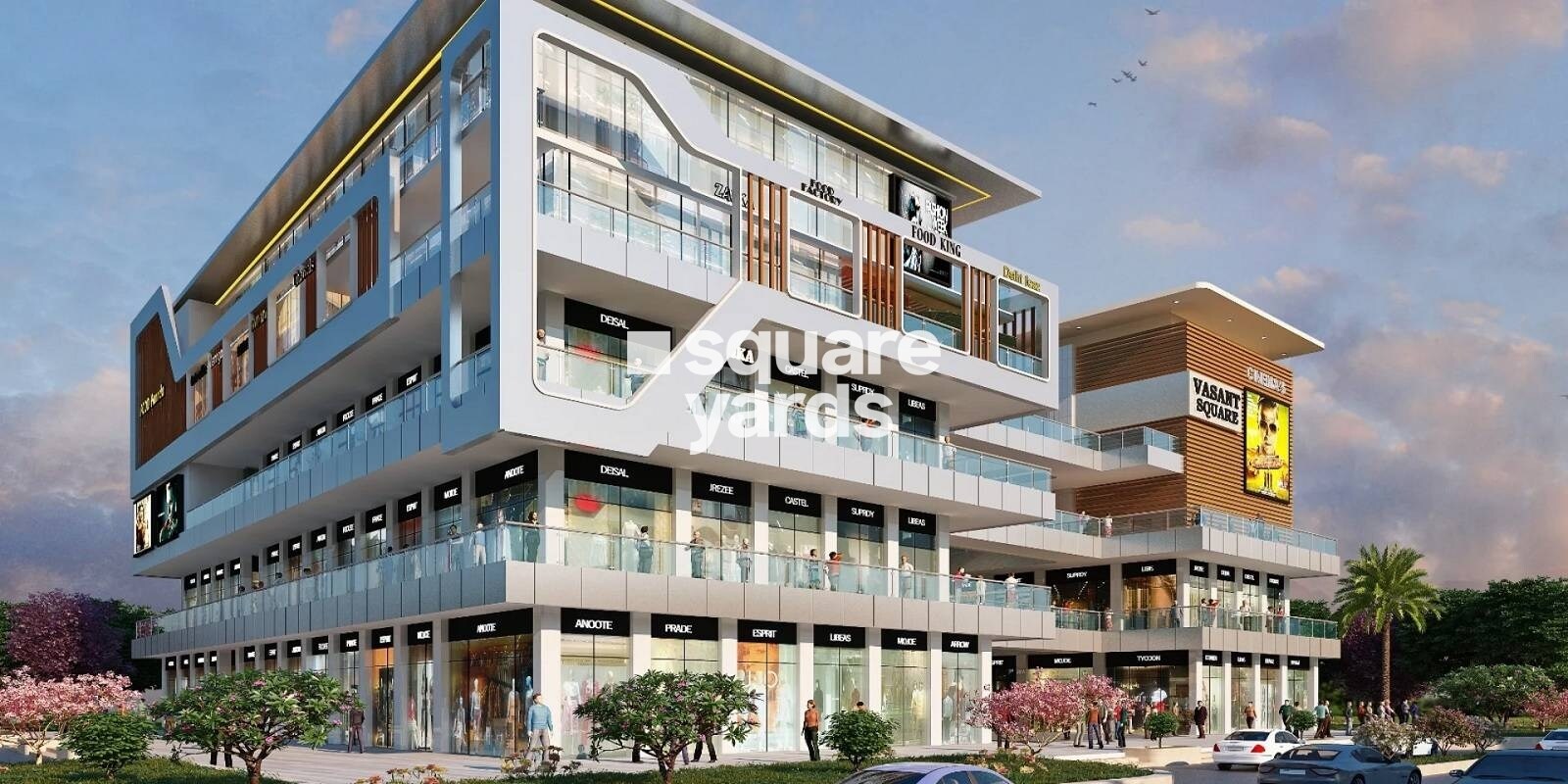 Fastech Vasant Square residential project in Nehru Nagar II