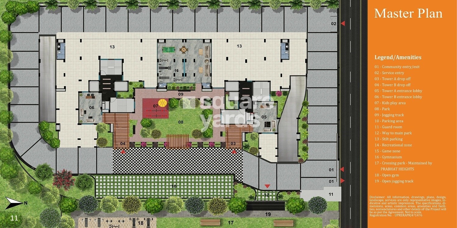 Forever Prabhat Heights Master Plan Image