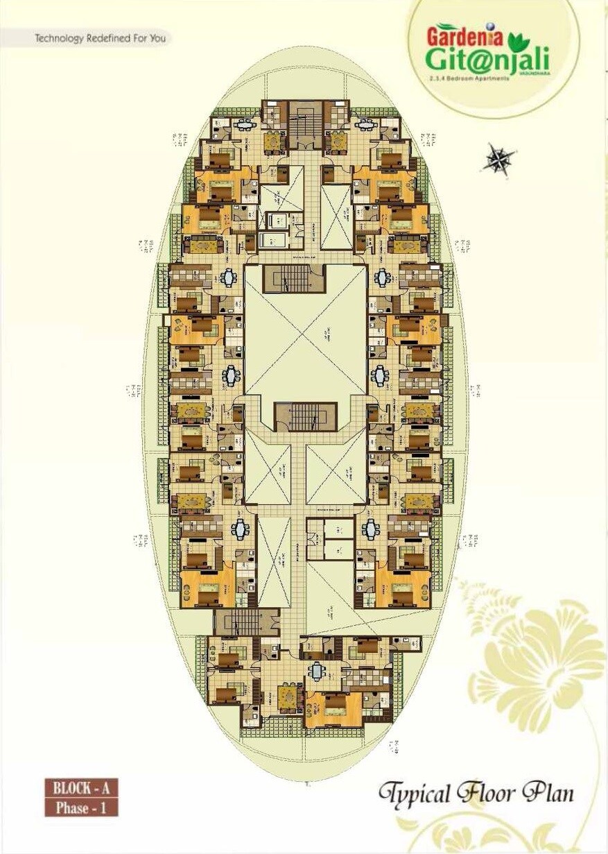 Gardenia Gitanjali Floor Plans