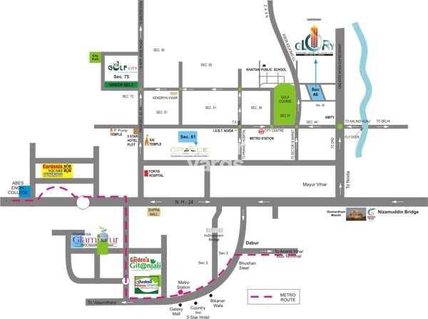 Gardenia Gitanjali Location Image