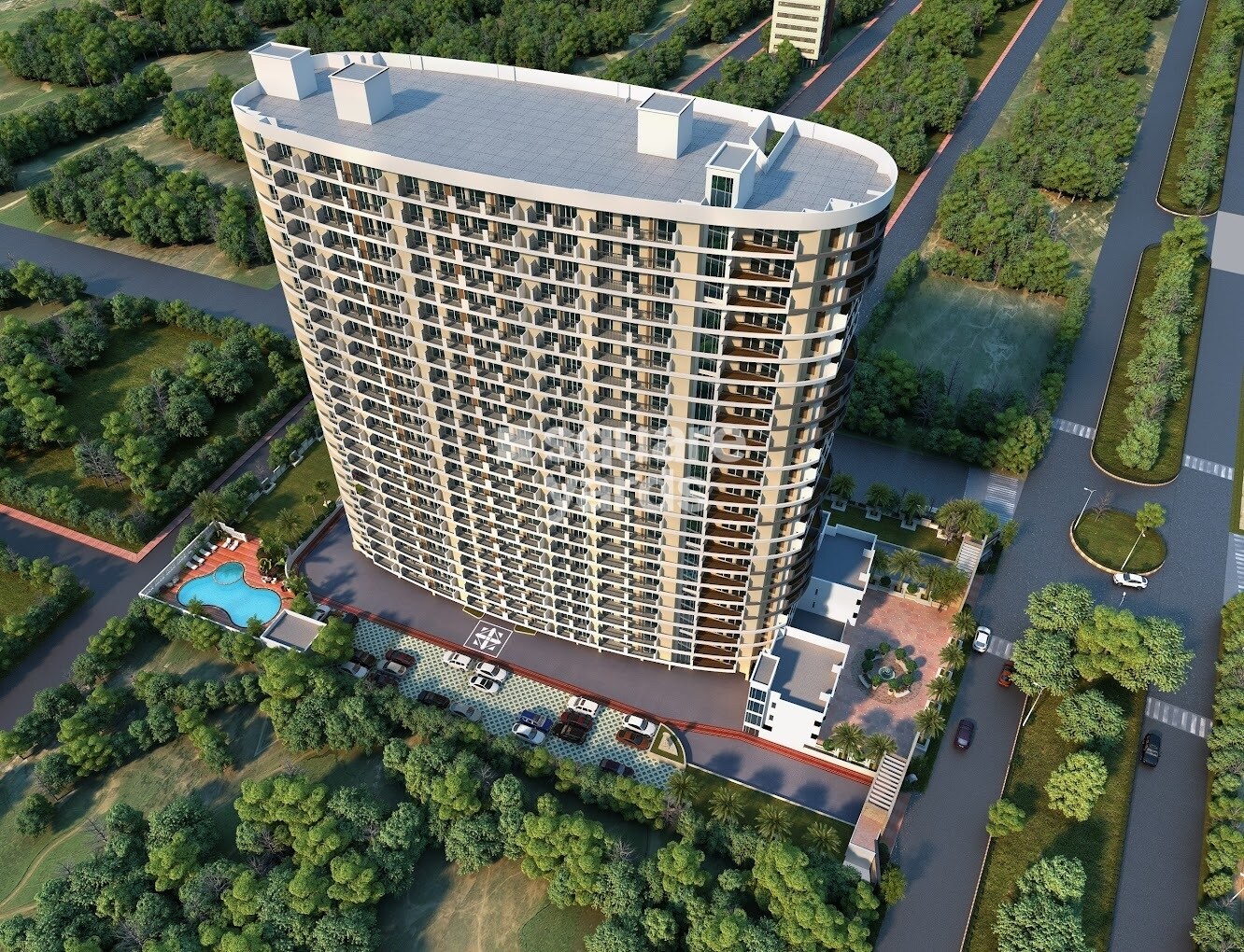 Gardenia Gitanjali Tower View