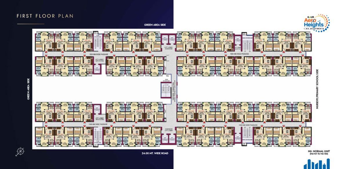 Gaur Aero Heights Floor Plans