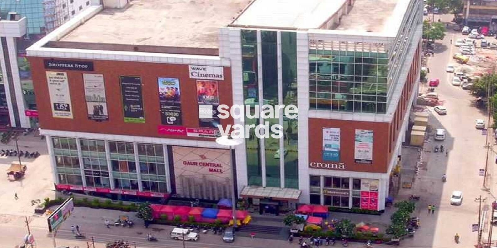 Gaur Central Mall residential project in Raj Nagar