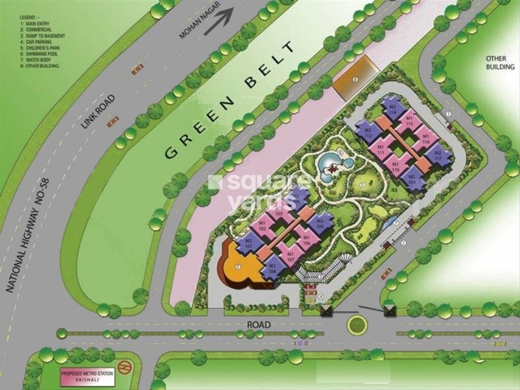 Gaur Ganga I Master Plan 1