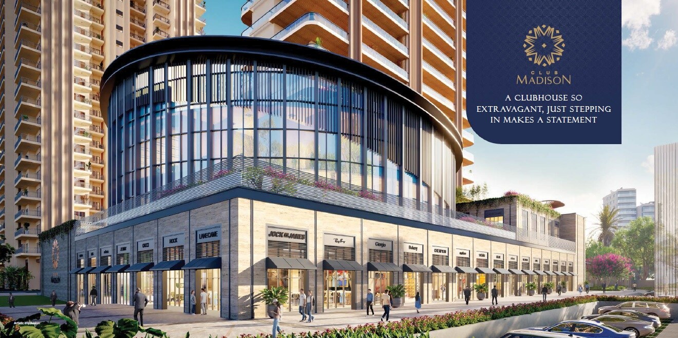 Gaur NYC Residences Clubhouse External Image