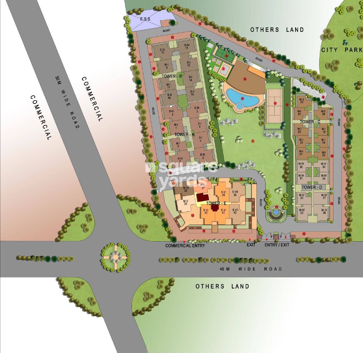 Gaurs Global Village Master Plan Image
