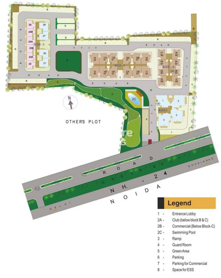 Gaurs Green Vista Master Plan Image