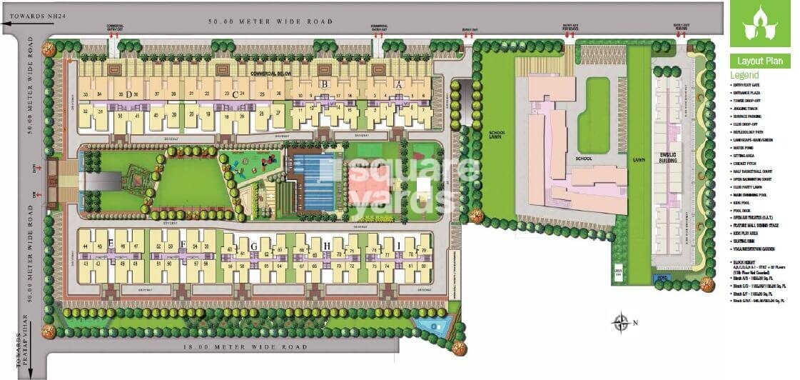 Gaurs Siddhartham Master Plan 1