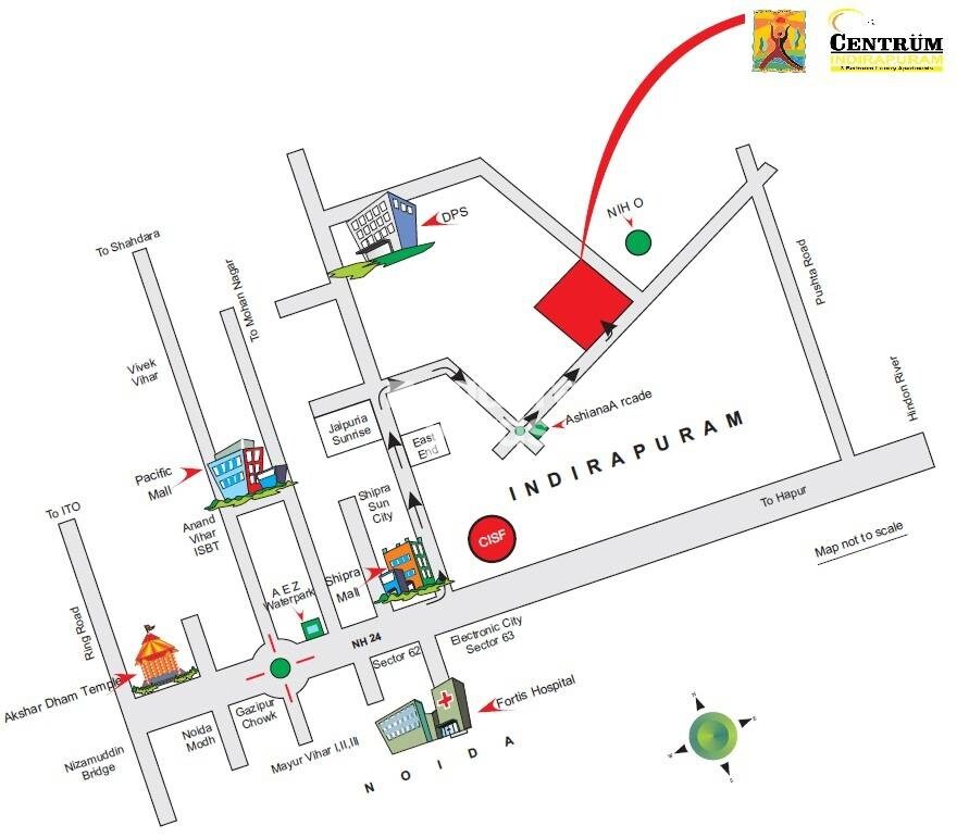 Gulshan GC Centrum Location Image