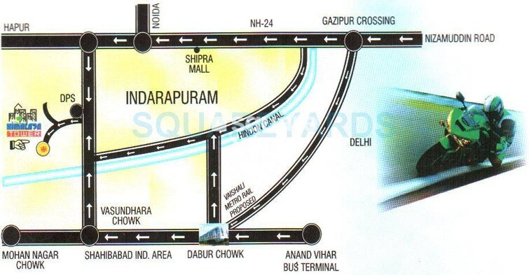 Himalaya Tower Location Image