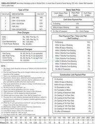 Himalaya Tower Payment Plan Image
