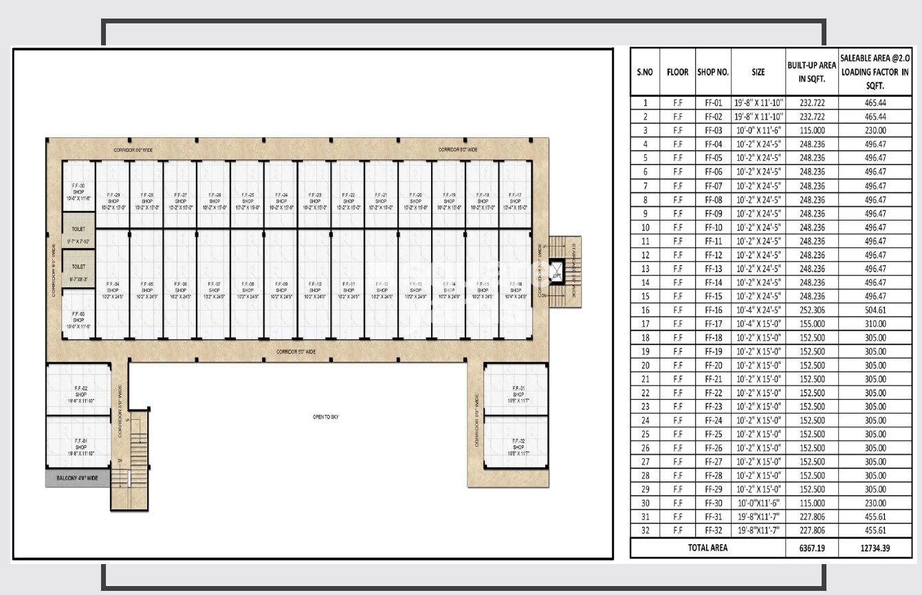 Hirnot Happy Mart Floor Plans
