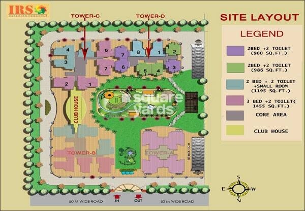 IRS Ishaan Shristi Master Plan 1