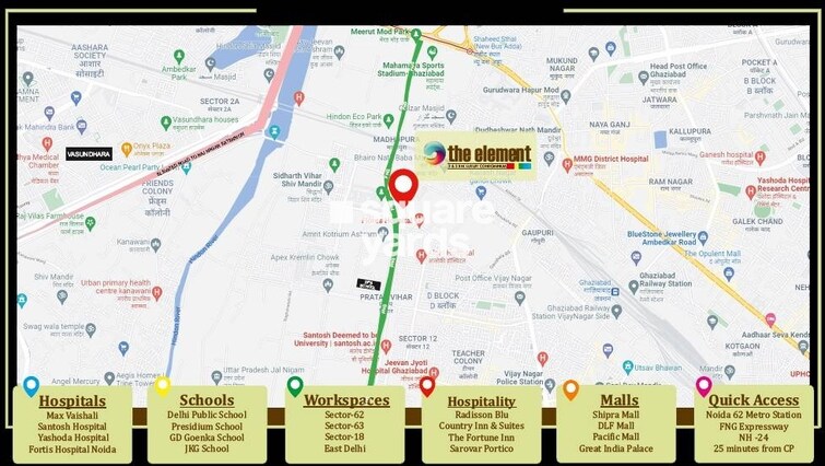 Ishaan The Element Location Image