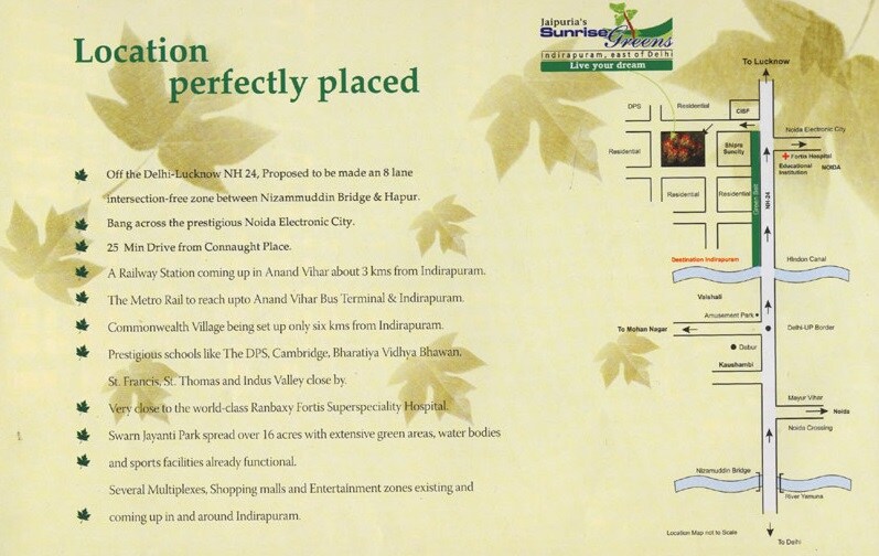 Jaipuria Sunrise Greens Apartment