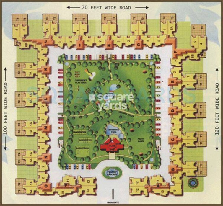 Jaipuria Sunrise Greens Master Plan Image