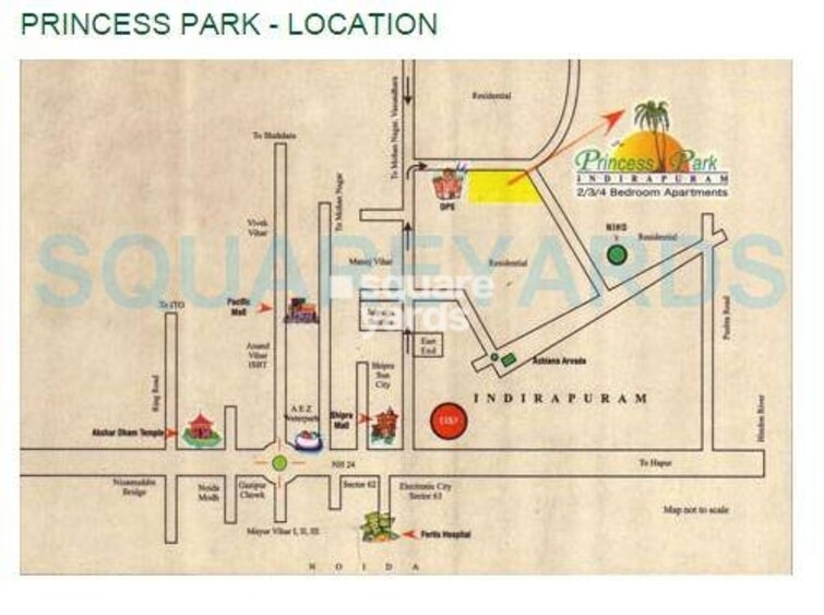 JNC Princess Park Location Image