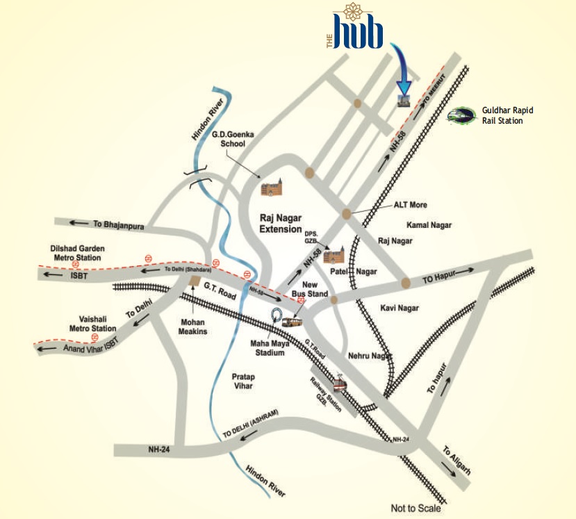 Plan Raj Nagar Jyoti Super The Hub in Raj Nagar Extension, Ghaziabad @ 58.24 Lac ...