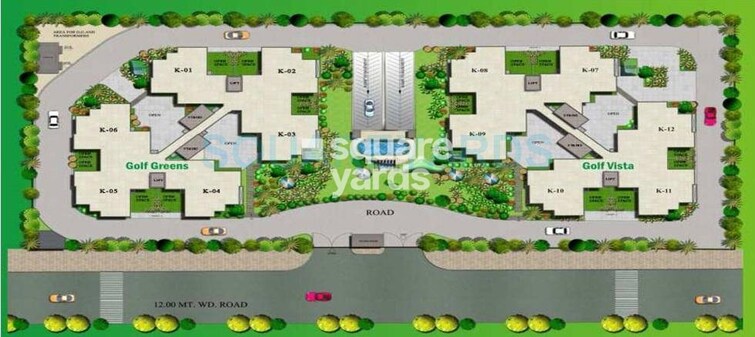 Keltech Golf Vista Master Plan Image
