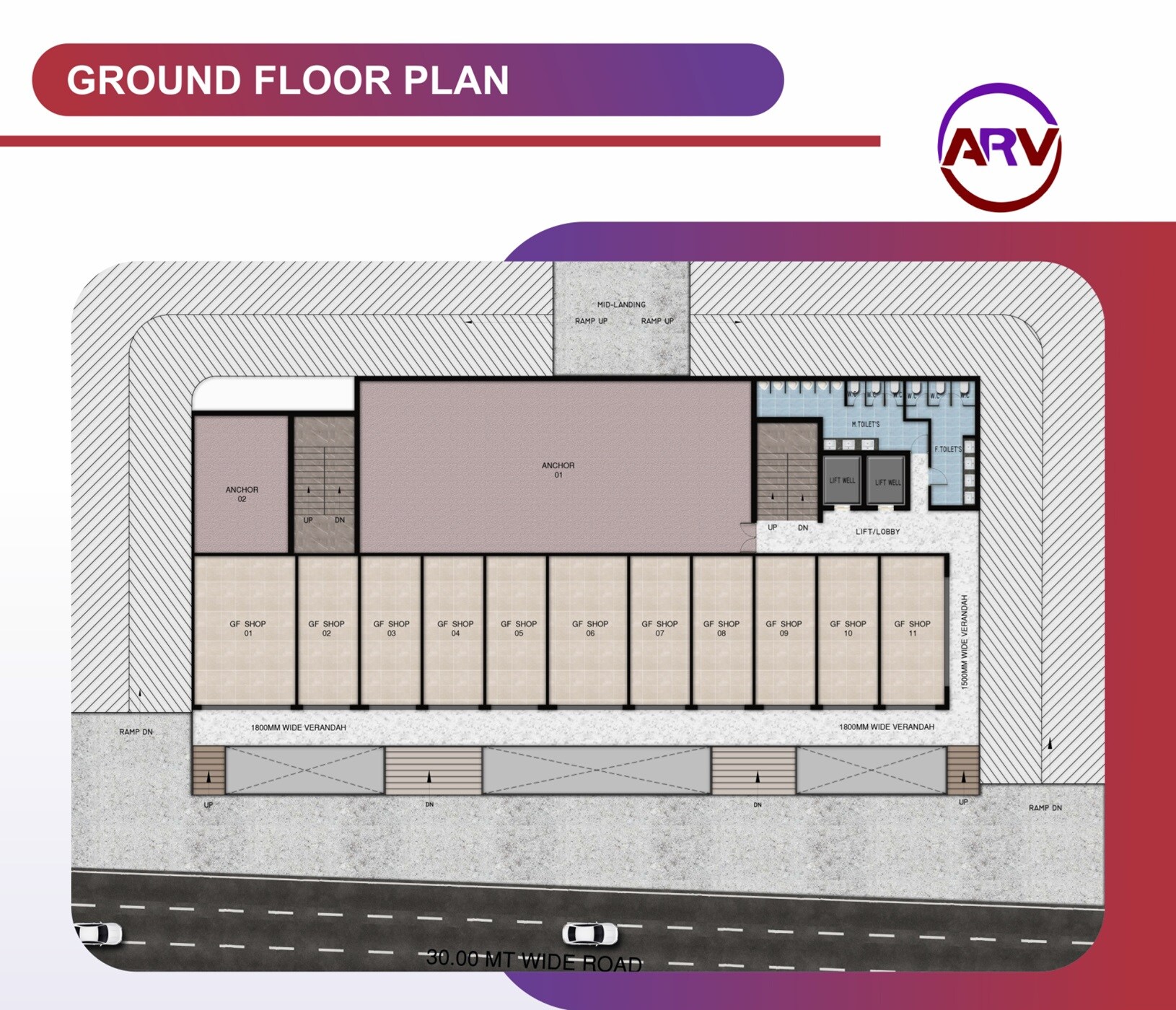 Kingson ARV Arcade Floor Plans