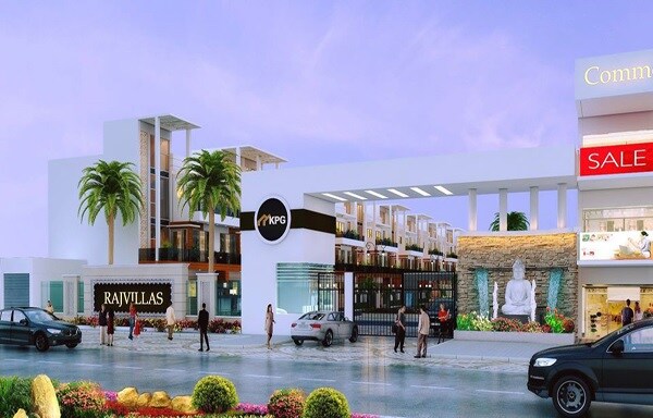 KPG Raj Villas Entrance View