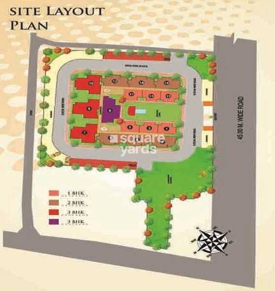 Krishna Aprameya Garden Master Plan Image