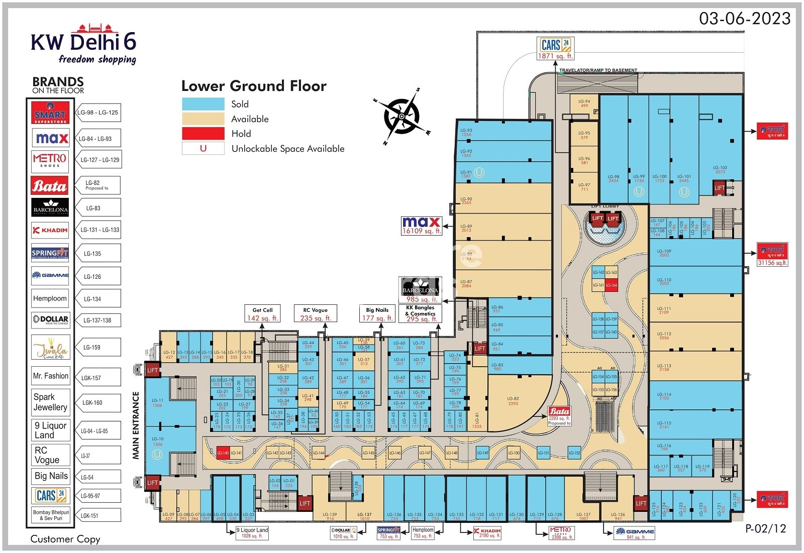 KW Delhi 6 Floor Plans 1