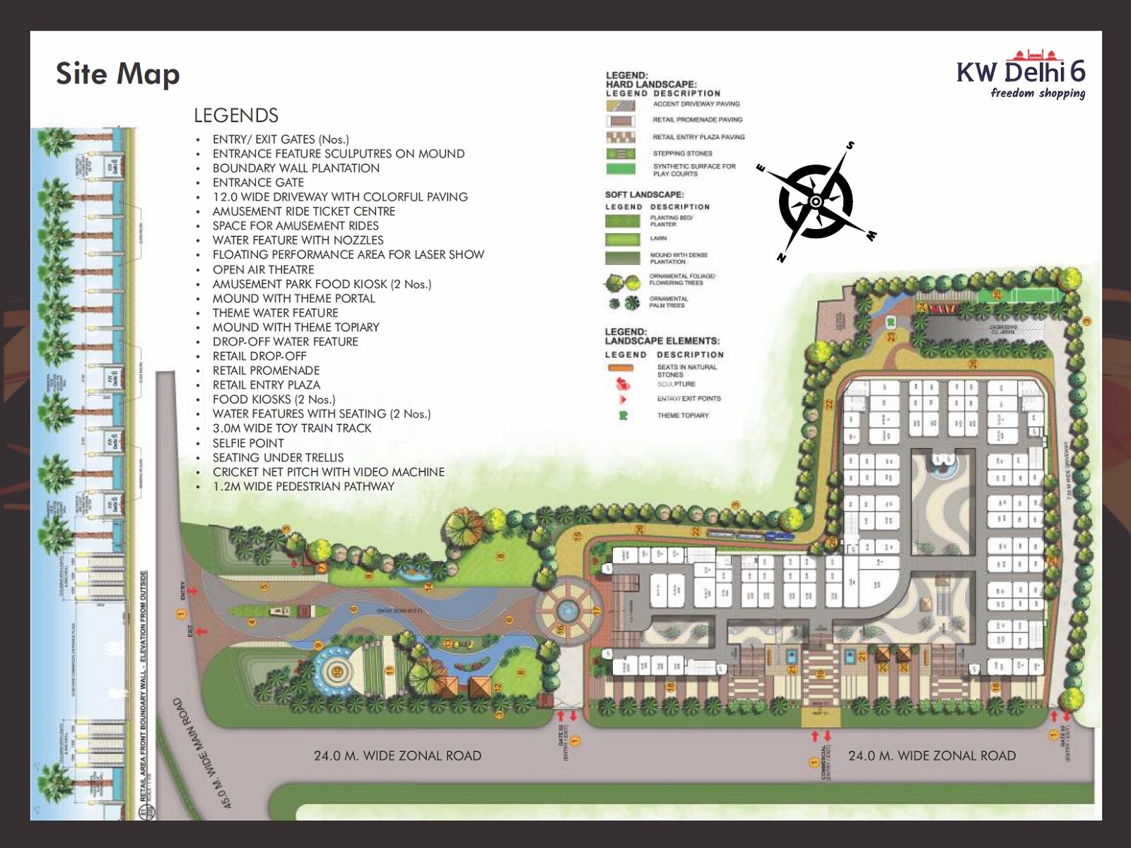 KW Delhi 6 Master Plan Image