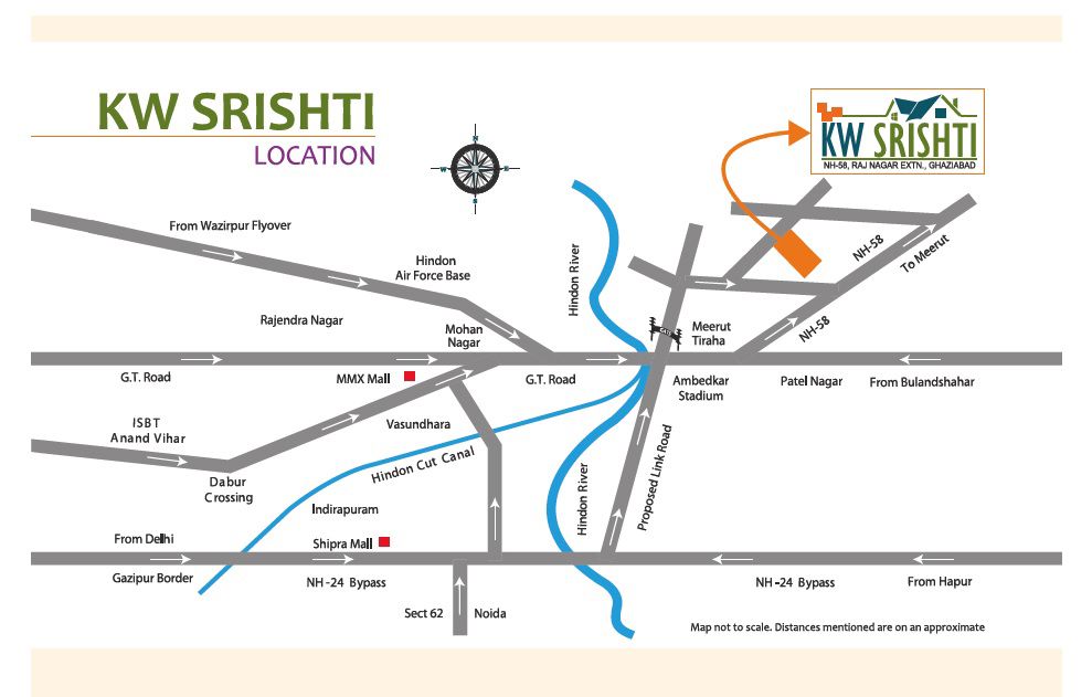 KW Srishti Location Image