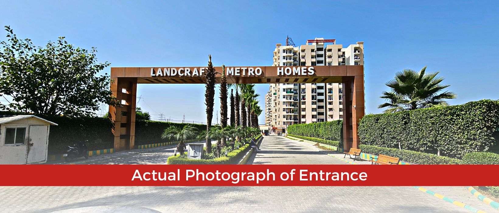 land craft metro homes phase 1 project entrance view1 5576