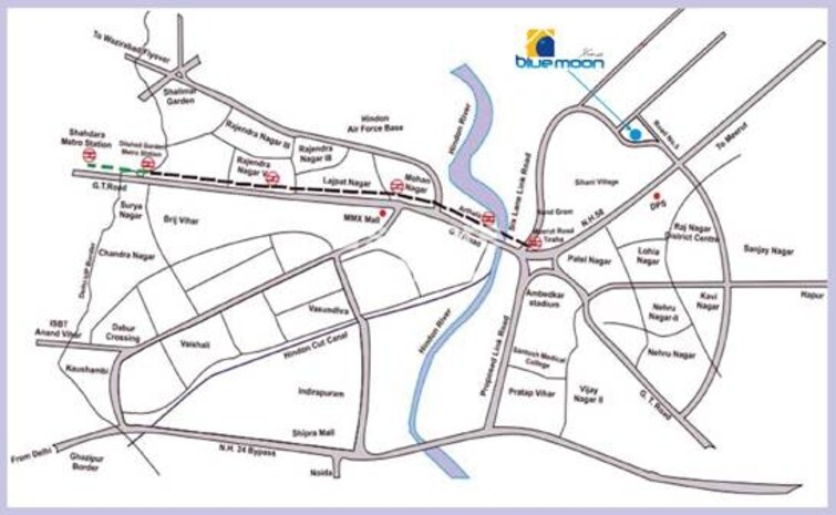 LR Bluemoon Homes Location Image