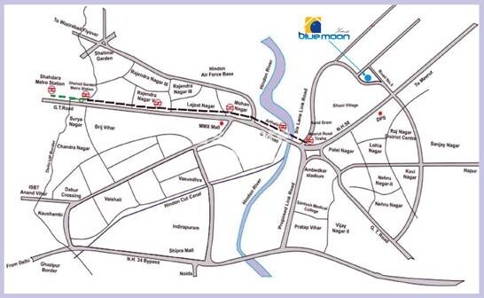 LR Bluemoon Homes Location Image